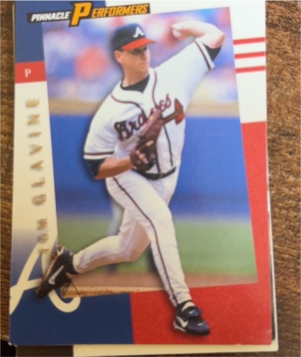 1998 Pinnacle Performers #53 Tom Glavine — front