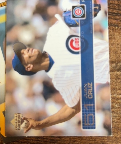 2003 Upper Deck #168 Juan Cruz — front