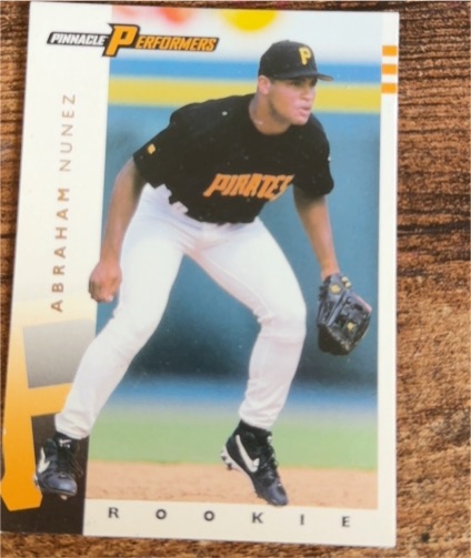 1998 Pinnacle Performers #132 Abraham Nunez — front