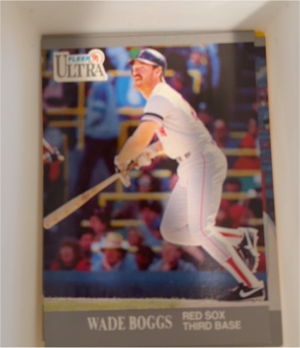 1991 Fleer Ultra #27 Wade Boggs — front