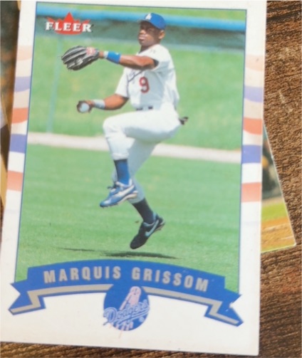2002 Fleer #425 Marquis Grissom — front