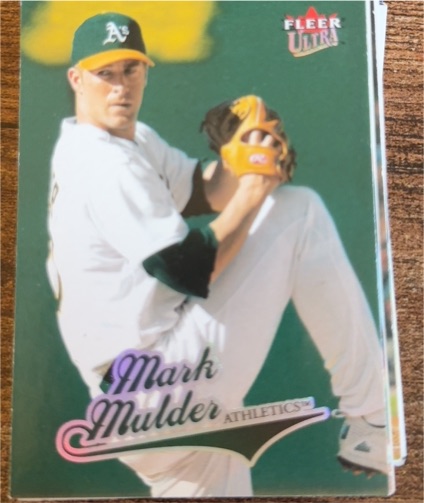 2004 Fleer Ultra #193 Mark Mulder — front