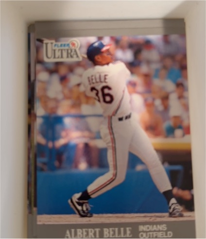 1991 Fleer Ultra #107 Albert Belle — front