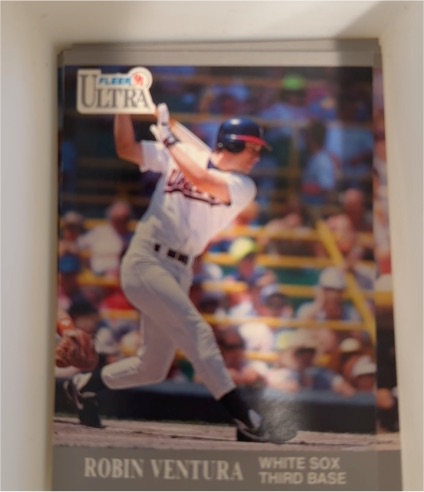 1991 Fleer Ultra Robin Ventura — front