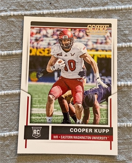 2017 Score #416 Cooper Kupp — front