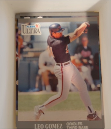 1991 Fleer Ultra #251 Leo Gomez — front