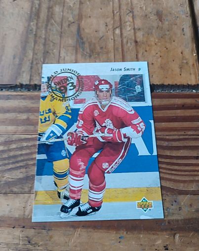 1993 Upper Deck World Junior Championships #WJC-3 Jason Smith — front