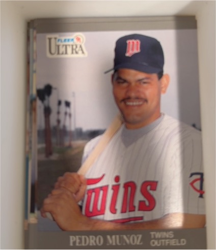 1991 Fleer Ultra #192 Pedro Munoz — front