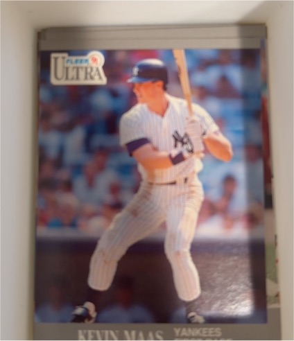 1991 Fleer Ultra #238 Kevin Maas — front
