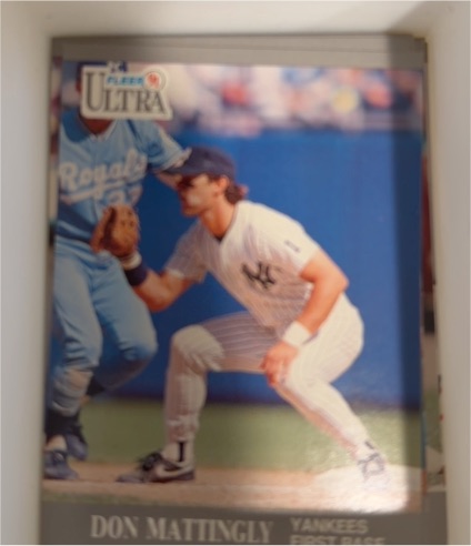 1991 Fleer Ultra #239 Don Mattingly — front