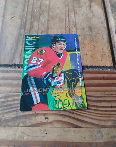 1995 Fleer #27 Jeremy Roenick — front