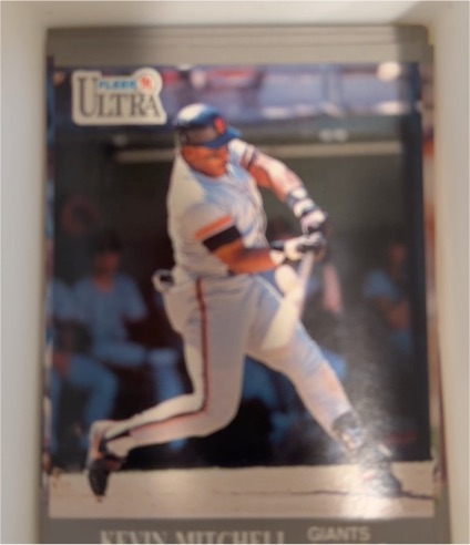 1991 Fleer Ultra #326 Kevin Mitchell — front