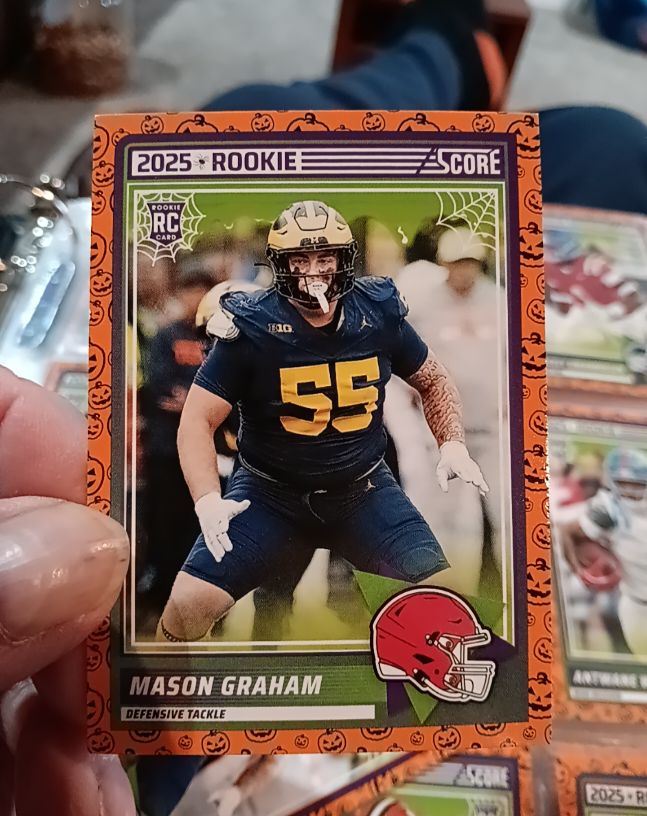 2025 Panini Score #22 Mason Graham — front