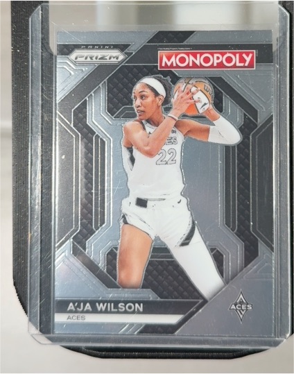 2024 Panini Prizm Monopoly #WNBA3 A'ja Wilson — front