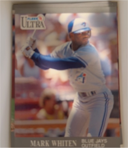 1991 Fleer Ultra #371 Mark Whiten — front