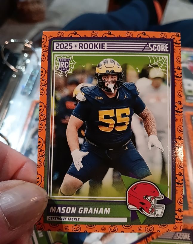 2025 Score A Treat #22 Mason Graham — front