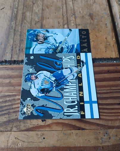 1994-95 Upper Deck #511 Antti Aalto Rookie Finland — front