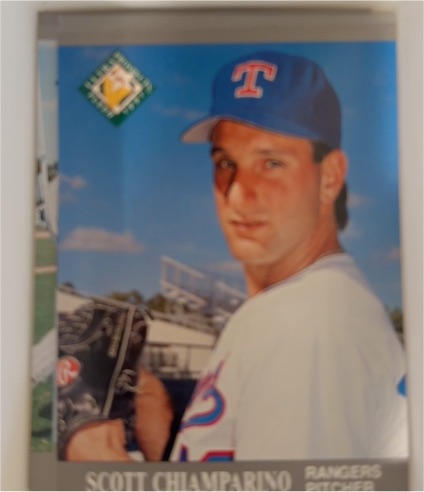 1991 Fleer Ultra #375 Scott Chiamparino — front