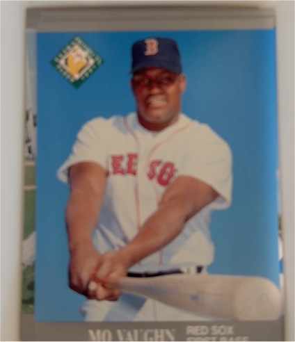 1991 Fleer Ultra #387 Mo Vaughn — front