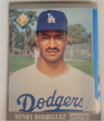 1991 Ultra #386 Henry Rodriguez — front