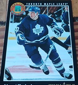 1993-94 Pinnacle #440 Wendel Clark — front