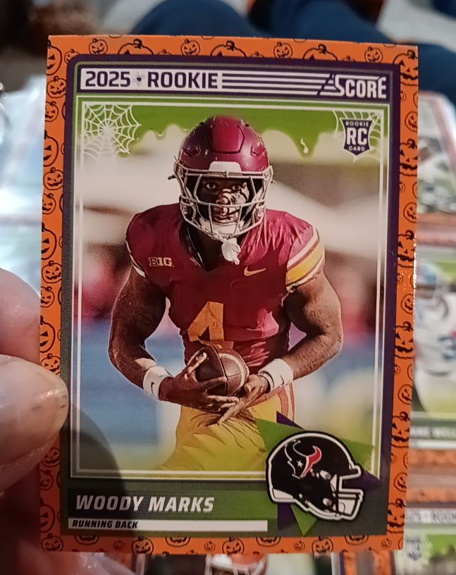 2025 Panini Score #43 Woody Marks — front