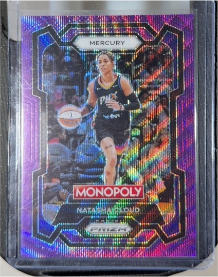 2024 Panini Prizm Monopoly #11 Natasha Cloud — front