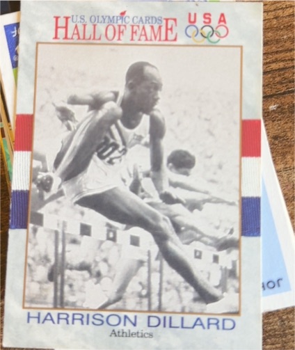 1991 Impel U.S. Olympic Hall of Fame #15 Harrison Dillard — front