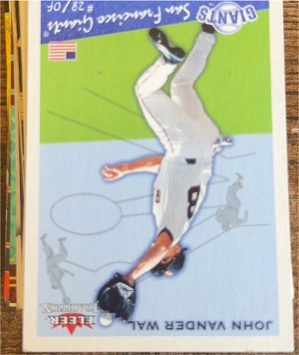 2002 Fleer Tradition #396 John Vander Wal — front
