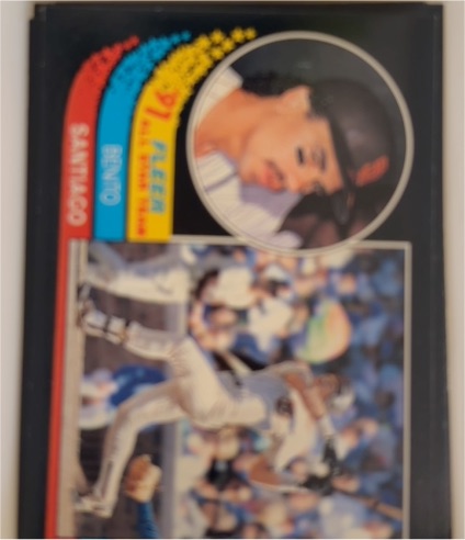 1991 Fleer All Star Team #9 Benito Santiago — front