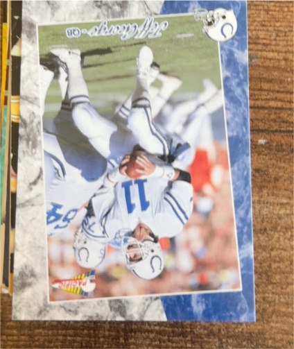 1993 Pacific Football #11 Jim Harbaugh — front