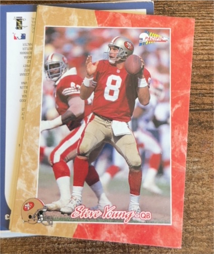1993 Pacific #149 Steve Young — front