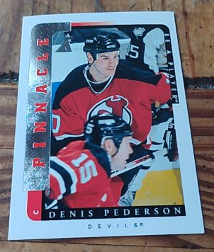 1996-97 Pinnacle Be a Player #217 Denis Pederson — front