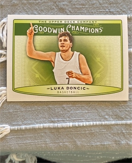 2019 Upper Deck Goodwin Champions #80 Luka Doncic — front