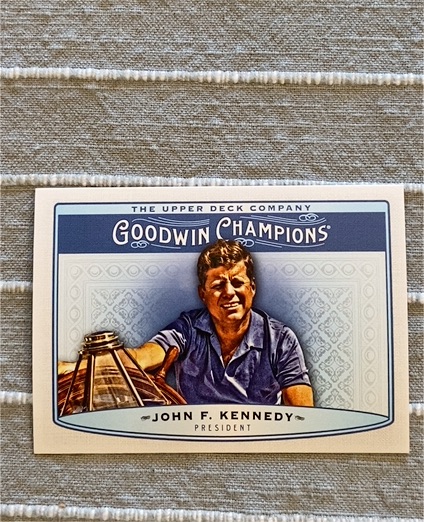 2019 Upper Deck Goodwin Champions #85 John F. Kennedy — front