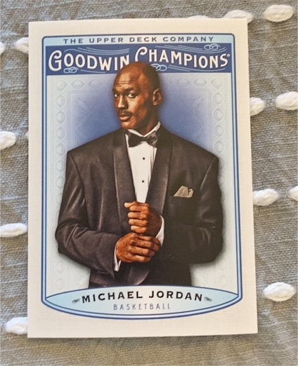 2019 Upper Deck Goodwin Champions #1 Michael Jordan — front