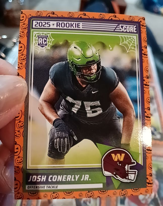 2025 Panini Score-A-Treat #100 Josh Conerly Jr. — front