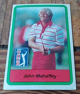 1982 Donruss Golf #24 John Mahaffey — front