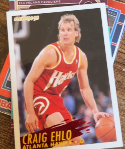 1994-95 Fleer #3 Craig Ehlo — front