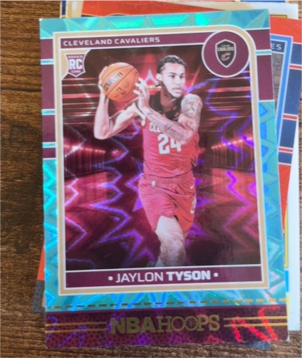 2024-25 Panini NBA Hoops #250 Jaylon Tyson — front