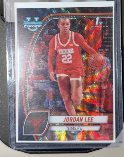 2024 Bowman Chrome University #34 Jordan Lee — front
