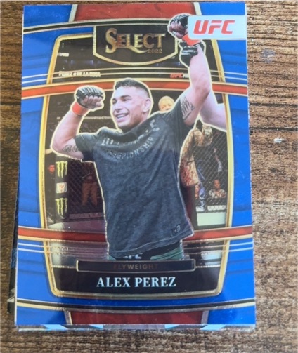 2022 Panini Select UFC #92 Alex Perez — front