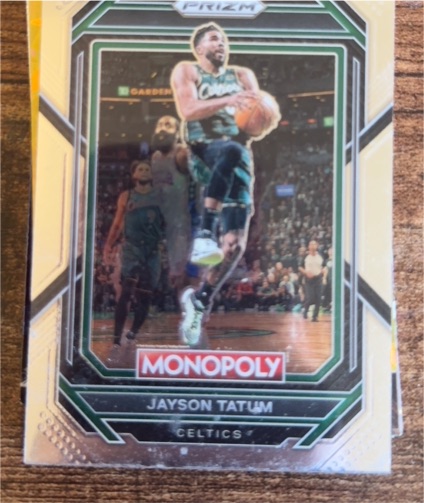 2022-23 Panini Prizm Monopoly #4 Jayson Tatum — front