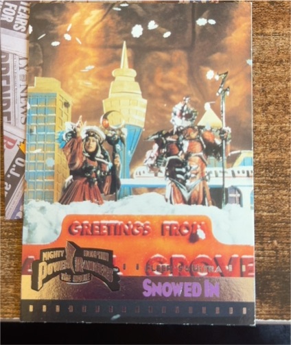 1995 Fleer Ultra Mighty Morphin Power Rangers The Movie #53 Snowed In — front