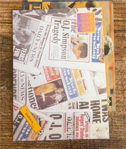 1994 Interlink In Pursuit of Justice: The Simpson Case Promotional #P8 O.J. Simpson — front