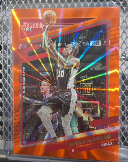 2021-22 Panini Donruss #21 DeMar DeRozan — front