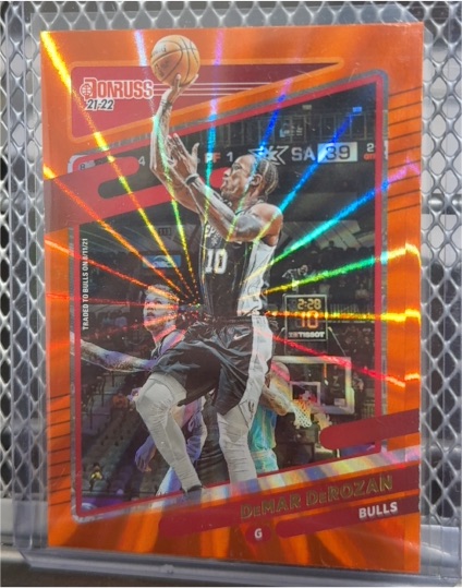 2021-22 Panini Donruss #21 DeMar DeRozan — front