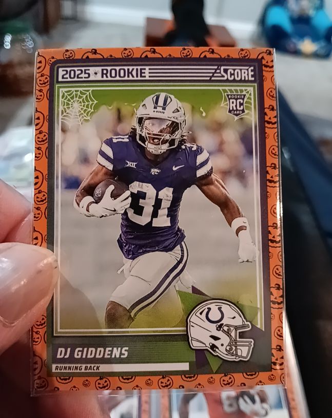 2025 Panini Score A Treat #95 DJ Giddens — front
