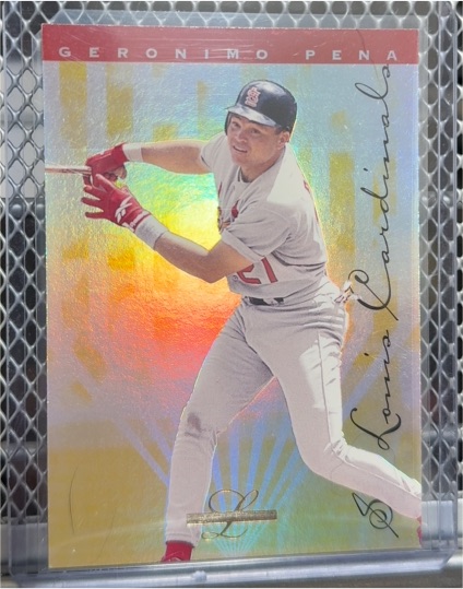 1995 Leaf Limited #5 Geronimo Pena — front