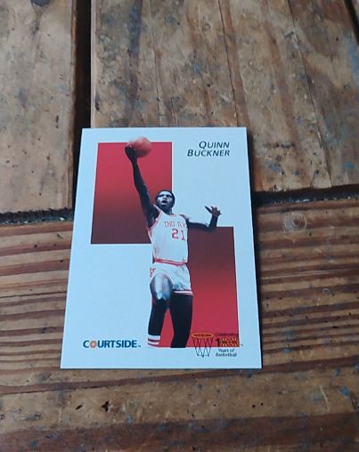1992 Courtside #7 Quinn Buckner — front